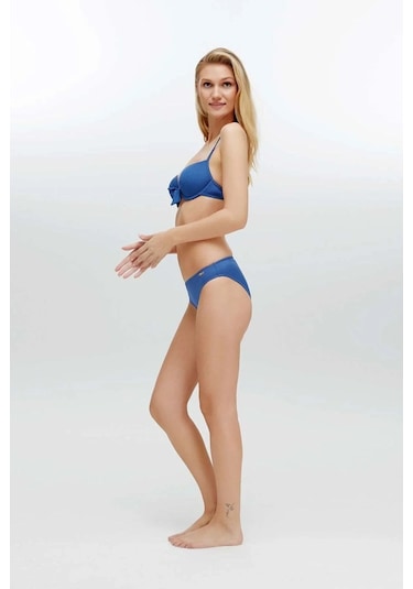 U.S. Polo Assn. Kadın Lacivert Bikini Takım Lacivert