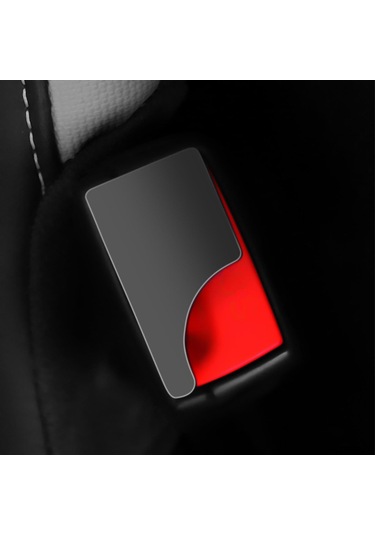 Ximistore9 Evrensel Emniyet Kemeri Kilidi - Sessiz Alarm İptal Edici, Siyah Metal Aksesuar