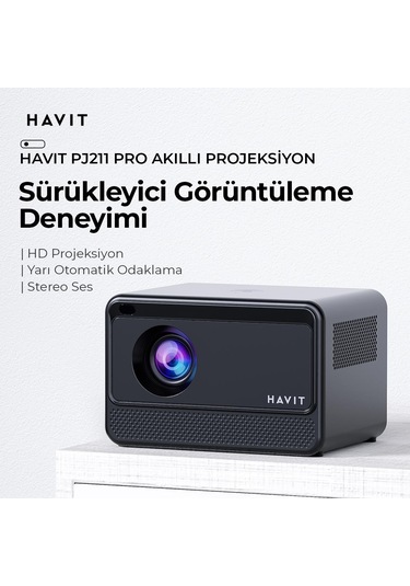 Havit PJ211 Pro Smart Projeksiyon Cihazı