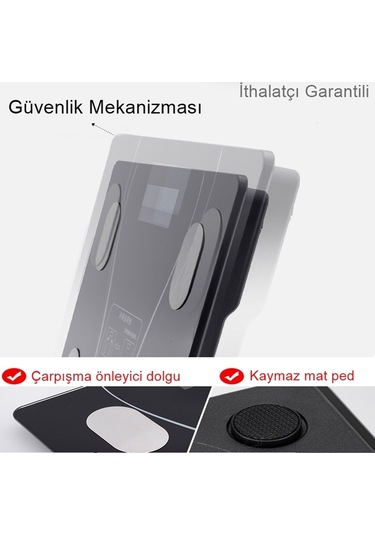 Reidan Elektronik Tartı Akıllı Bluetooth Usb Pilli Yağ Ölçer