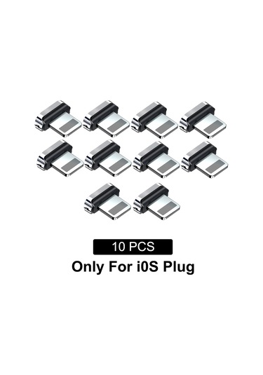 Fonken Redmi Note 12 İçin 10/20 Adet Manyetik Şarj Ucu Tip C/micro Usb Fiş Adaptörümavi90 Cm