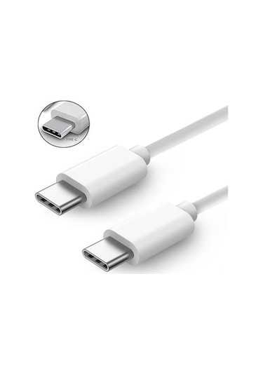 Wozlo Usb Type-C To Type-C Apple Uyumlu MacBook Şarj Data Kablosu 1M