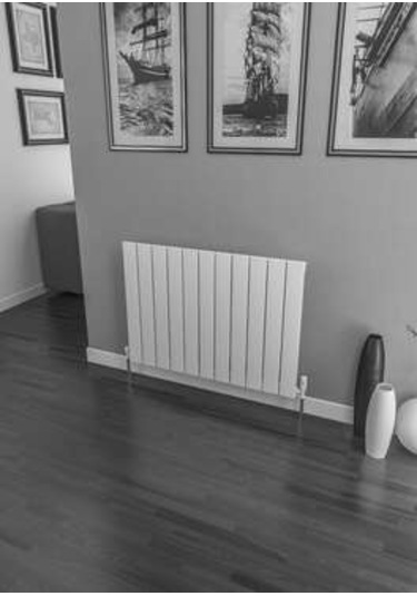 Warma Teos Çelik Radyatör 820x600 Pütürlü Beyaz Ral 9016