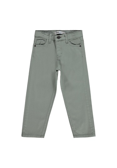 Civil Boys 5 Cep Basic 2-5 Yaş Pantolon - Yeşil Çağla Yeşili