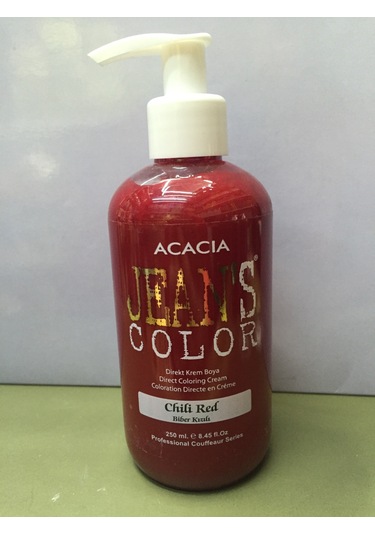 Acacia Jeans Color Biber Kızılı