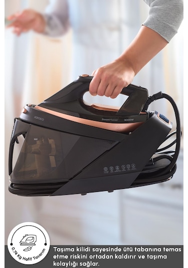 Karaca Vantuz Steammaster 3000 W Buhar Kazanlı Ütü