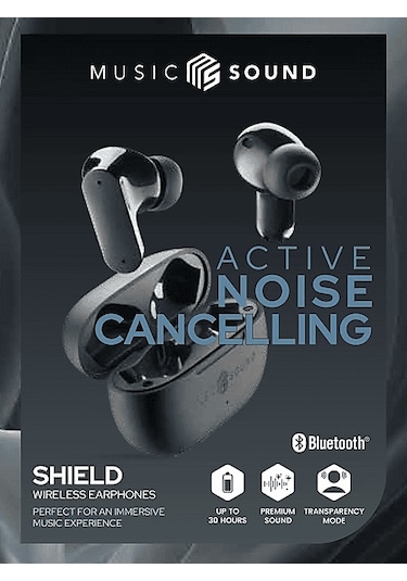 Cellularlıne Music Sound Shield Anc Özellikli Tws Bluetooth Kulak İçi Kulaklık