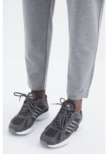 Tommy Life Rex Gri Melanj Basic Erkek Eşofman Takım - 85232 GRİ MELANJ