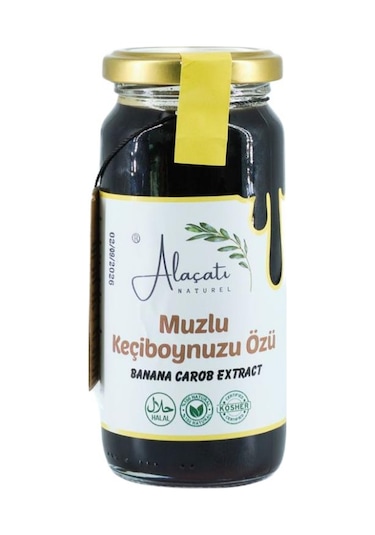 Alaçatı Naturel Muzlu Keçiboynuzu Özü 300 G