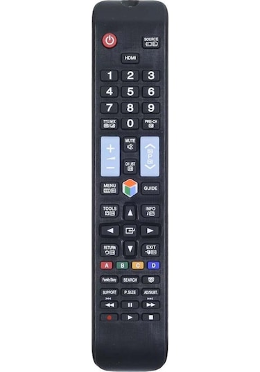 Samsung Uyumlu Source Hdmi 3d Tuşlu Led Tv Televizyon Uzaktan Kumanda Tr-402