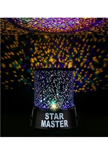 Duvara Işık Yıldız Yansıtan Star Master Gece Lambası Diğer