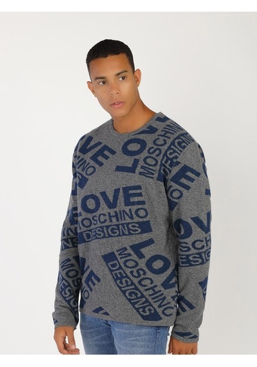 Moschino Yeni Moschıno Erkek Kazak (386794937) Beyaz