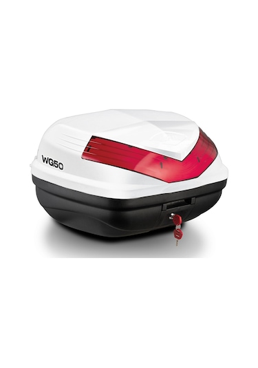 Wogen Motosiklet Arka Çanta 39l Su Geçirmez Beyaz