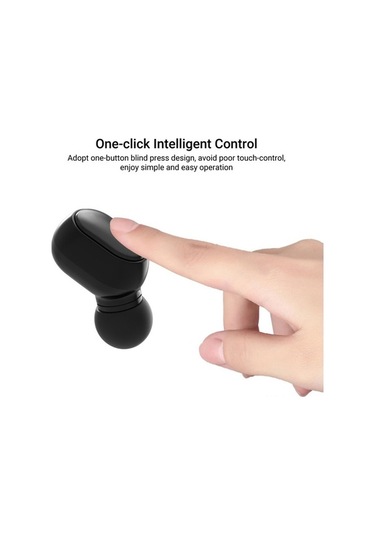 Fortunelane E7s Siyah Tws Bluetooth Kulaklık - Bt 5.1, Hifi Ses, Su Geçirmez, Analog Pil Göstergesi, Ergo Konfor