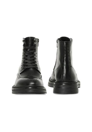 İnci Mınsk Siyah Erkek Hakiki Deri Klasik Bot Siyah