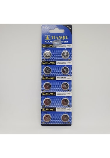 Tianqiu AG13/LR44H/357A 1.5V Alkalin Pil 10 x 2'li