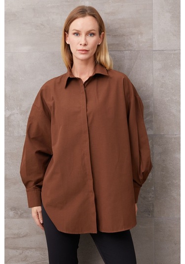 Dparis Basic Oversize Gömlek