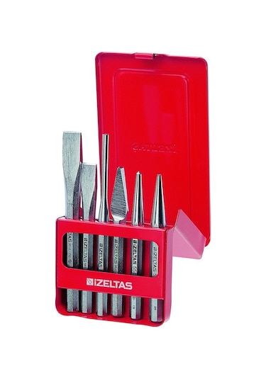İzeltaş 5700ı 6 Parça Keski Zımba Takım