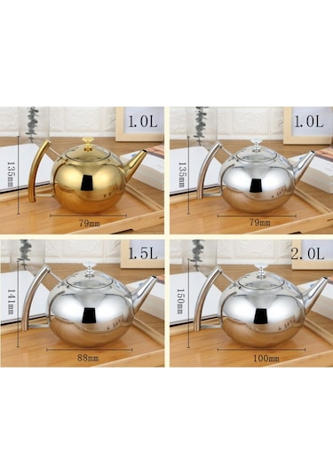 Çaydanlık Çaydanlık Gümüş 1.5l Gümüş 1 Diğer