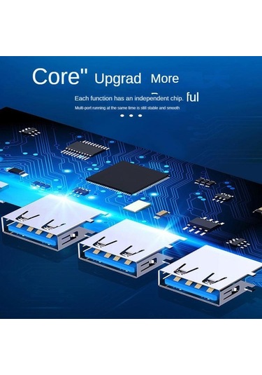 Usb3.0 Genişletme Bağlantı İstasyonu, Hub Genişletme Bağlantı İstasyonu, Çok İşlevli B Dörde Bilgisayar Ayırıcı, USB Aks. 56641745