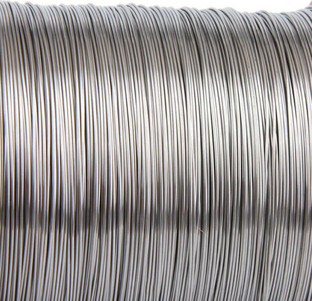 Yunboo Arı Kovanı Kareli Tel - 0.5 Mm Paslanmaz Çelik - Arı Balı Çerçevesi Sabitleme Aracı - Dayanıklı Ve Korozyon Koruyucu Gümüş