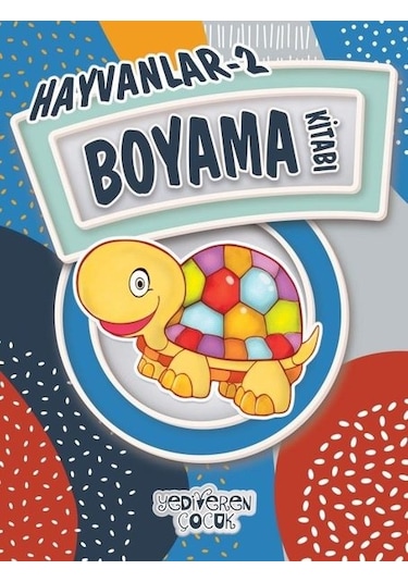 Hayvanlar 2-Boyama Kitabı- Yediveren Çocuk