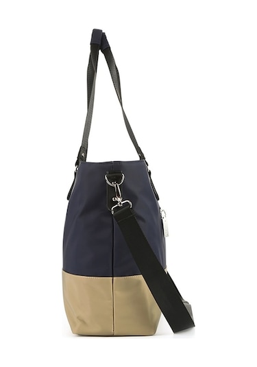 Novahub Moveevo Insular Tote Omuz Askılı Anne & Bebek Çantası - Bez Pedi +2 Aksesuar Dahil Mavi