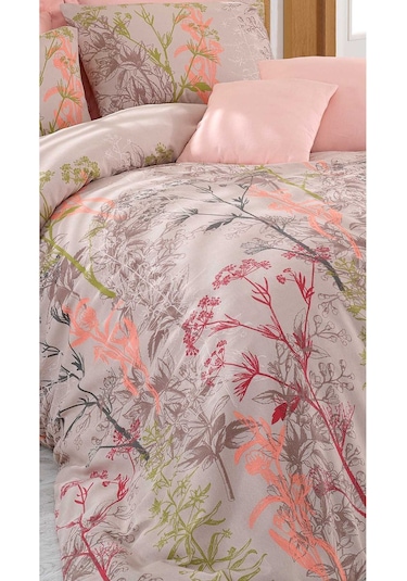 Eponj Home Eponj Home Urla Çift Kişilik Nevresim Seti Bej