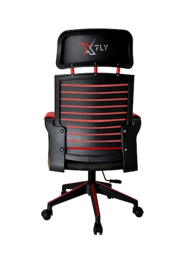 Xfly Plastik Ayaklı Oyuncu Koltuğu - Kırmızı File - 2395D0545