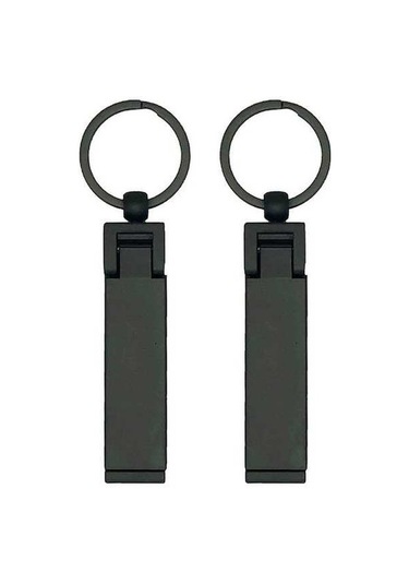 Fastbuy Zincirli Çift Fonksiyonlu Masak Üstü Çanta Kanca Ve Telefon Tutucu - Katlanabilir, Taşınabilir, 2 Adet Siyah