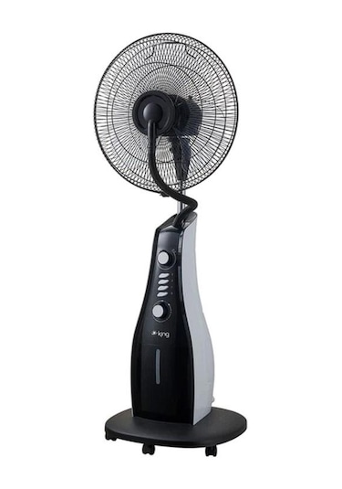 King KV1816 80W Oya Soğuk Buharlı Vantilatör 40 CM