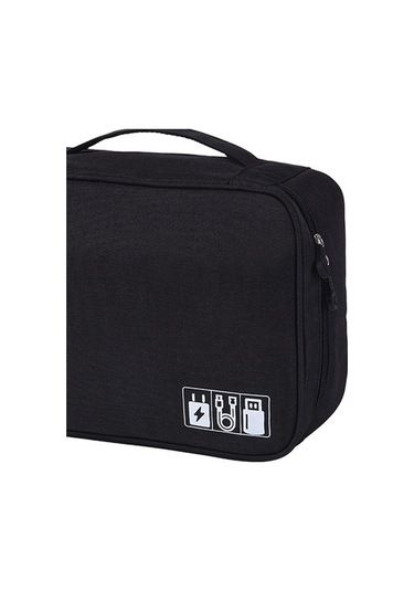 Pazly Suntek Siyah Seyahat Magideal Kordon Kılıf Elektronik Düzenleyici Ph Siyah