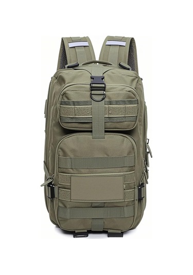 Jeehugo Lıxada 28l 800d Oxford Su Geçirmez Outdoor Sırt Çantası - Asker Yeşili + 1 Asker Yeşili Magneetik Bant, Bisiklet, Trekking, Dağcılık İçin Çok Renkli