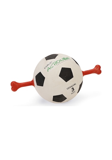 Karlıe Kauçuk Saplı Futbol Topu 19x25x7