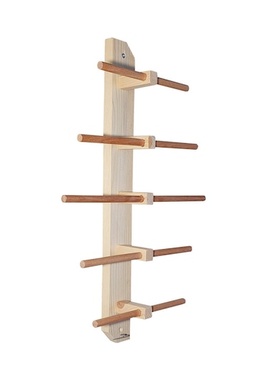 Doğal ahşap duvar takı askısı askılık organizer takı düzenleyici