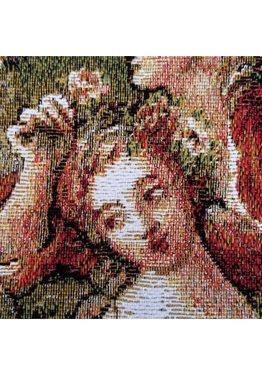 K8-Dokuma Goblen Kırlent Kılıfı