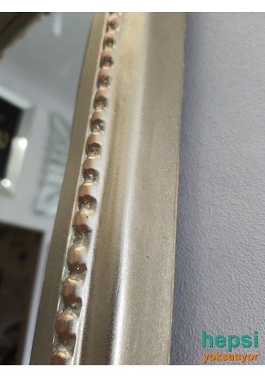 Matmazel Model Platin Altın Renk Varaklı Boy Aynası