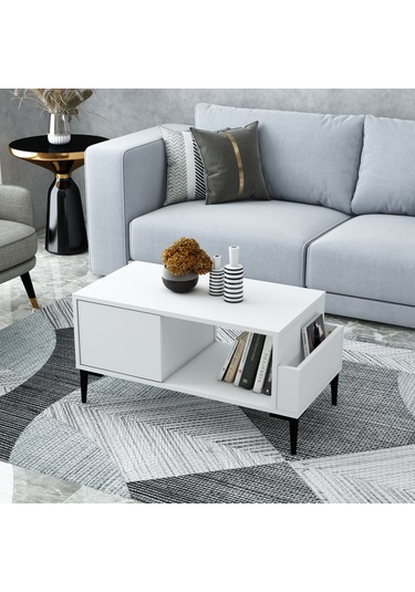 Soles Orta Sehpa Beyaz