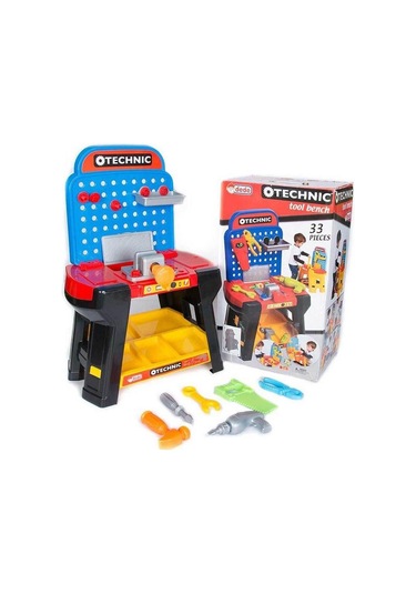 Fen Toys 33 Parça Tezgahlı Teknik Tamir Seti
