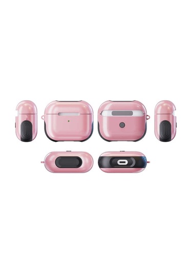 Noktaks - Airpods 3.nesil Uyumlu Airpods 3. Nesil - Kılıf Shockproof Silikon Kılıf - Mavi