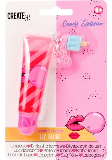 Create It Süslü Dudak Parlatıcısı - Pembe - Candy Explosion