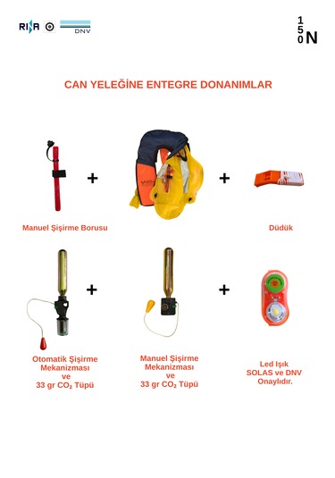 Ana Can Yeleği Şişirilebilir 150 N