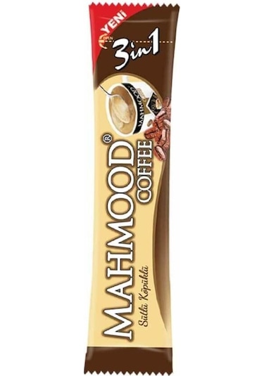 Mahmood Coffee 3'ü 1 Arada Sütlü Köpüklü Hazır Kahve 48'li 18 Gr