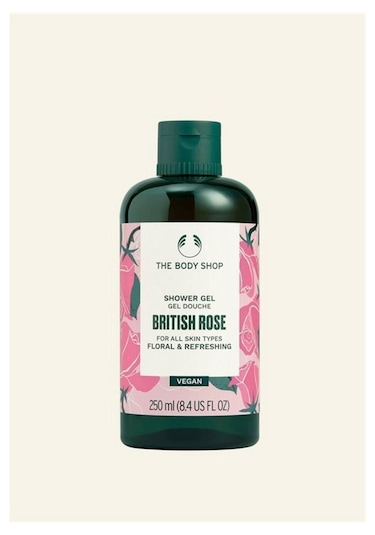 The Body Shop British Rose Duş Jeli 250 Ml Gül