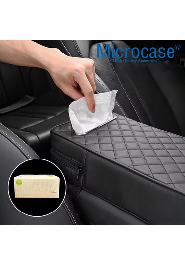 Çek-al Mendil Bölmeli Araç İçi Kolçak Kol Dayama Minderi Al4411