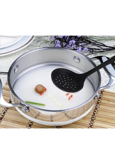 Burcummm Silikon Uzun Kevgir Siyah Çok Renkli