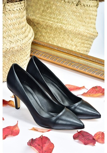 Fox Shoes  Siyah İnce Topuklu Kadın Stiletto L253970009
