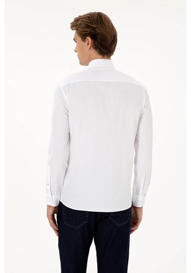 U.s. Polo Assn. Gox025k Beyaz Erkek Gömlek 2225582 Beyaz