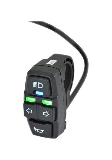 Fashionfit Ve Ve V Siyah Sinyalleri Seti Ön Kuyruk Korna Kitleri Işık Işık Işık İle Far Elektrikli Ebike Dönüş Bisiklet Bisiklet Arka Anahtarı 24-48 Sb Siyah Siyah