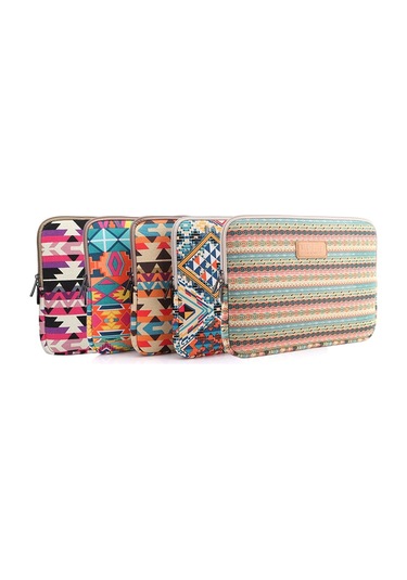 Lisen LS-518 Lingge Desenli Dizüstü Bilgisayar Koruyucu Kılıf Light green Diamond Grid